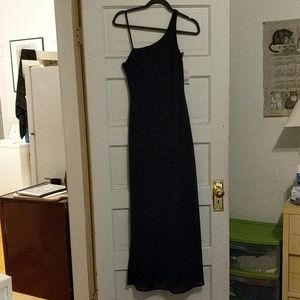 Black evening gown